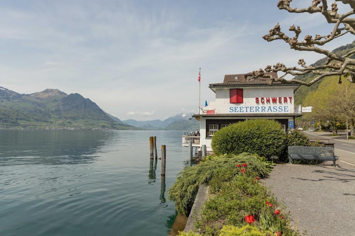 Seehotel Schwert Gersau Dış mekan fotoğraf