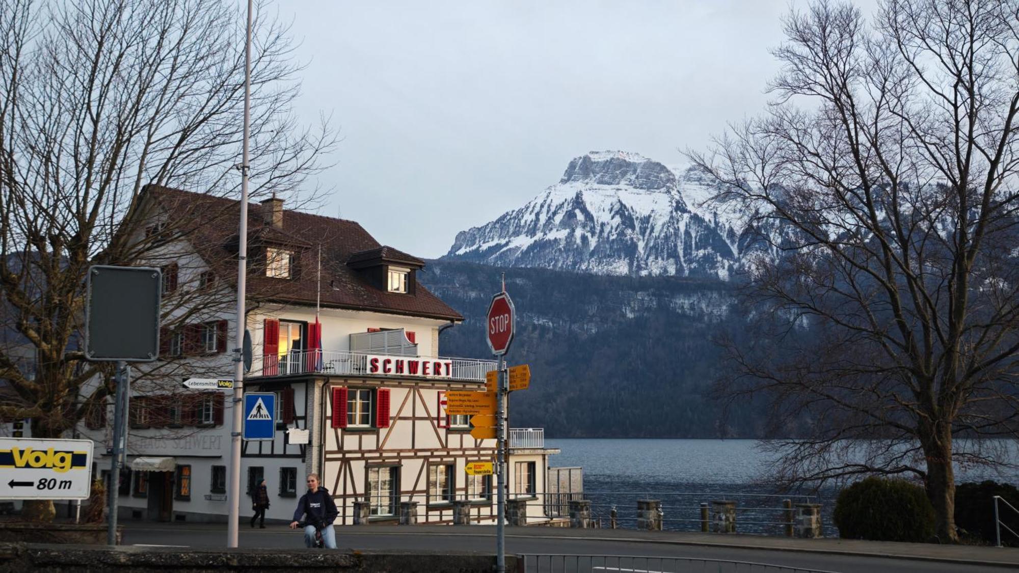 Seehotel Schwert Gersau Dış mekan fotoğraf