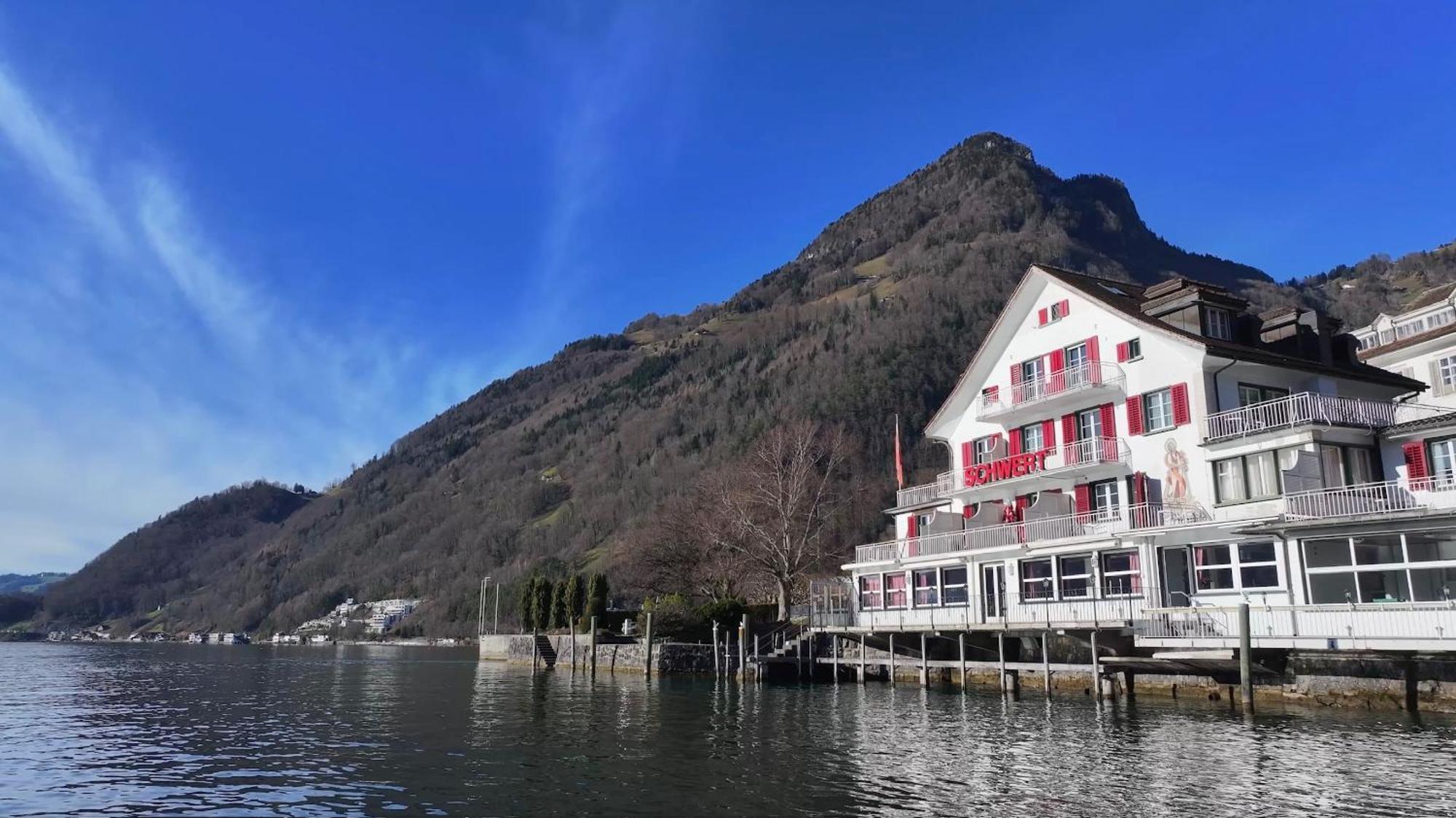 Seehotel Schwert Gersau Dış mekan fotoğraf