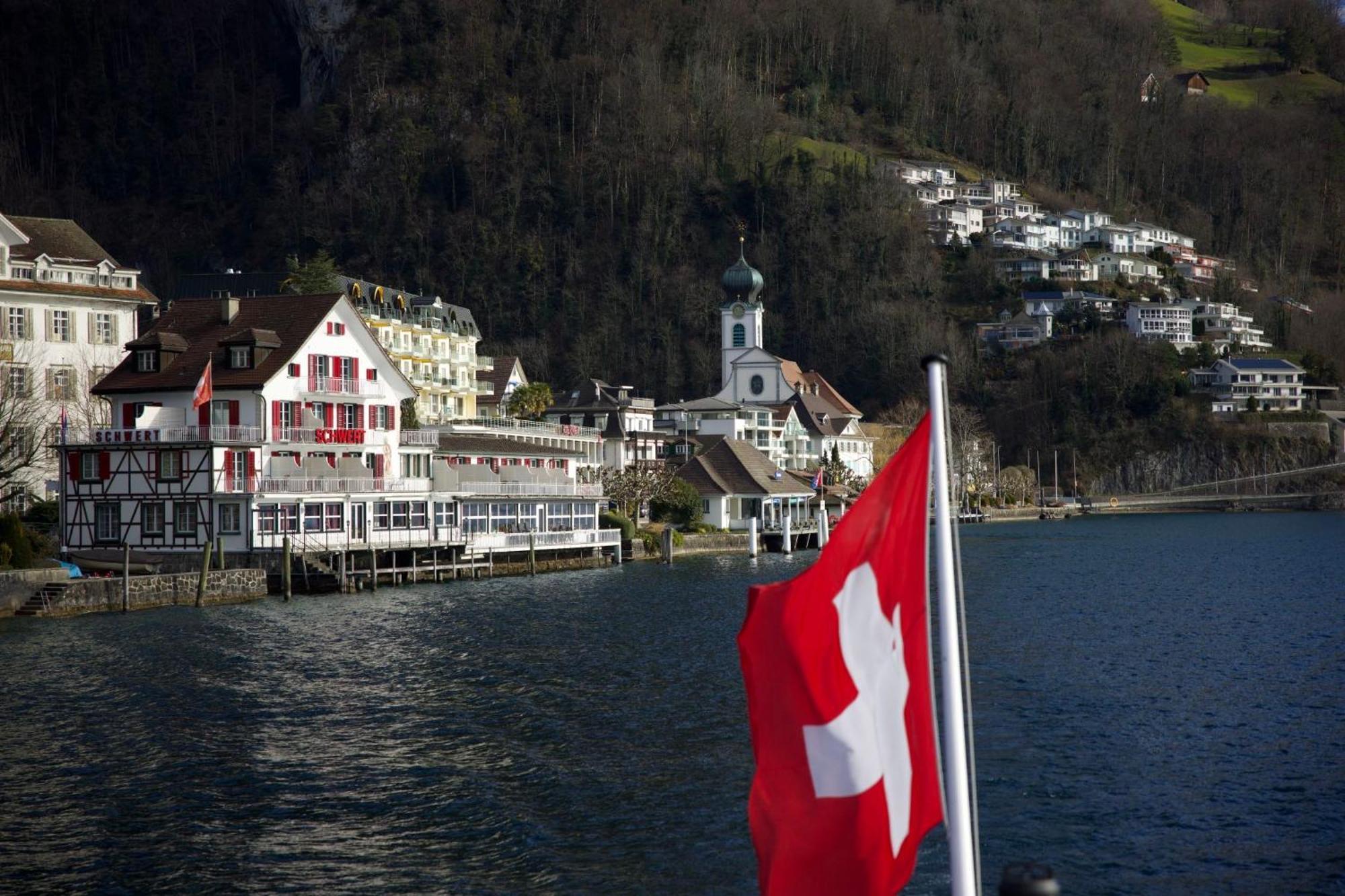 Seehotel Schwert Gersau Dış mekan fotoğraf
