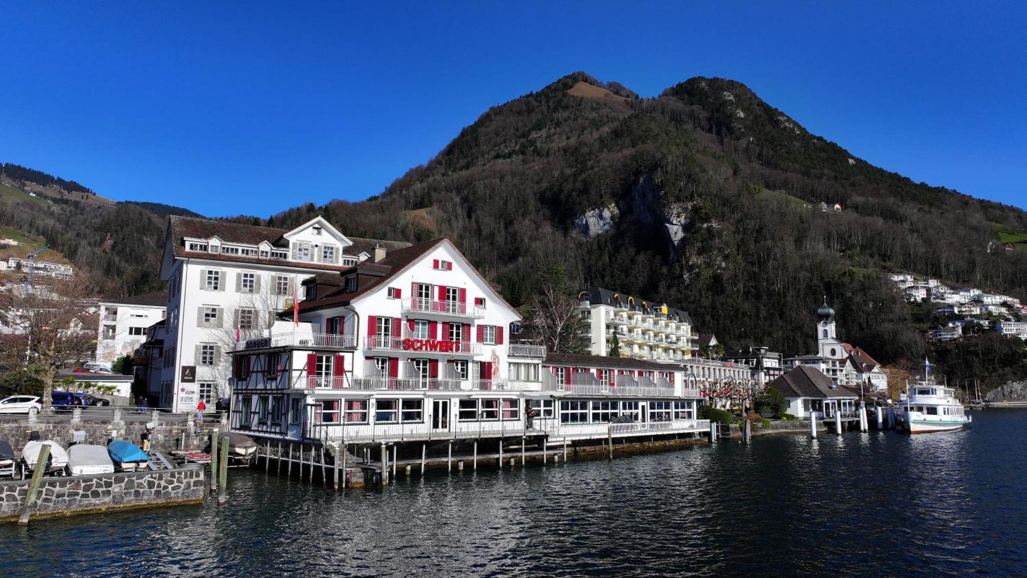 Seehotel Schwert Gersau Dış mekan fotoğraf