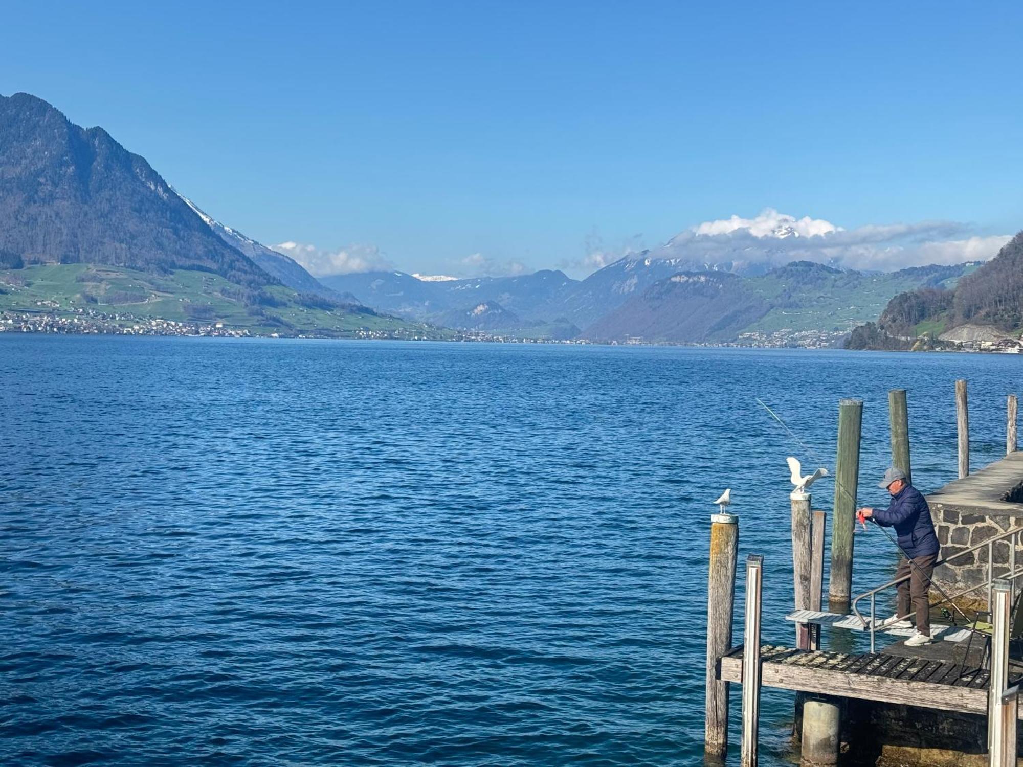 Seehotel Schwert Gersau Dış mekan fotoğraf