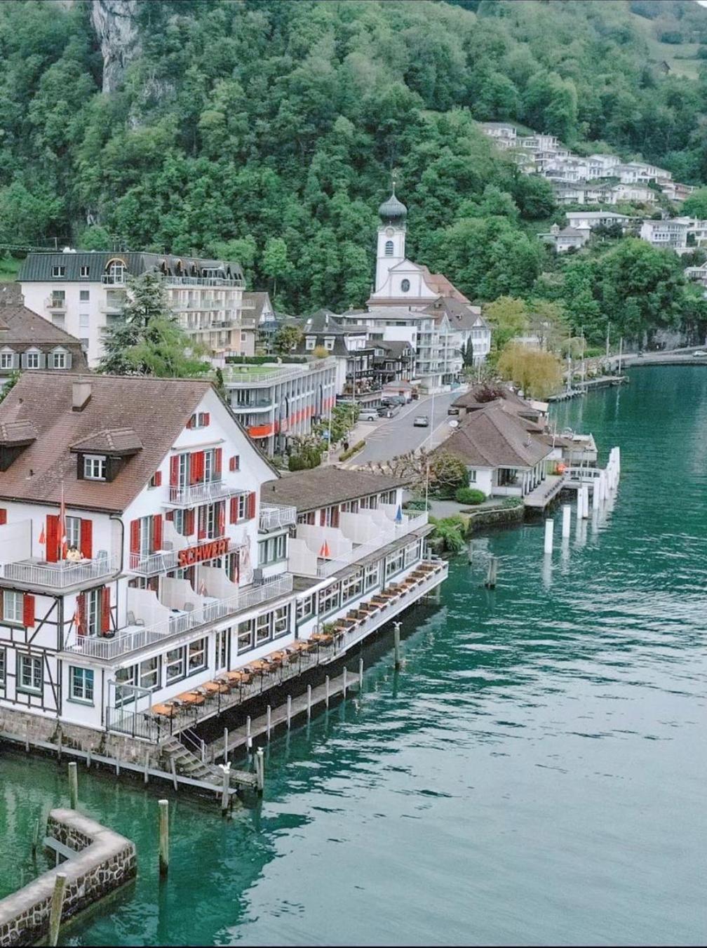 Seehotel Schwert Gersau Dış mekan fotoğraf